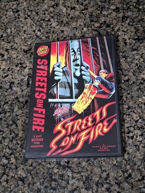 Santa Cruz Skateboards Streets On Fire Skate Video DVD Rare Grosso Kendall Natas